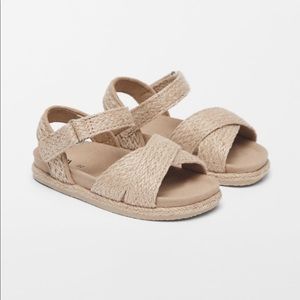 Zara Jute Toddler Sandals